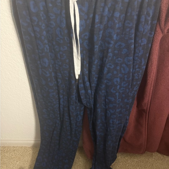 Honeydew Intimates Blue Leopard Pajama Pants - Picture 1 of 3